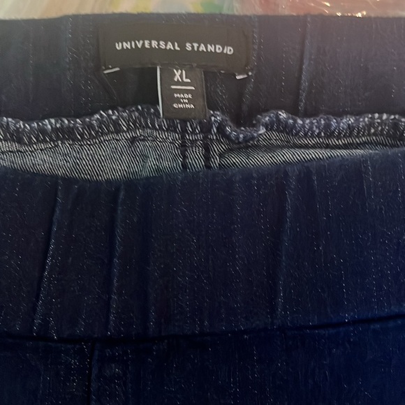 Universal Standard | Comfort Denim Plus Size XL/26/28 Dark Wash Classic Fall - Picture 13 of 16